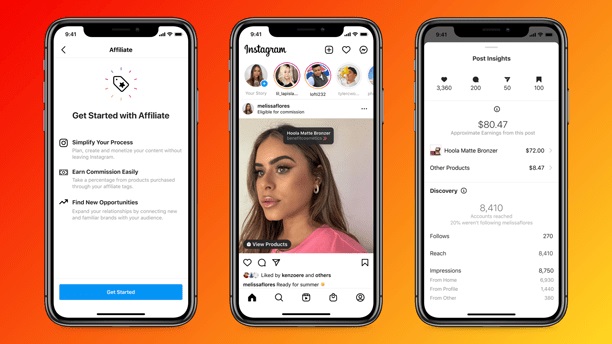 Programa de Afiliados do Instagram: como irá funcionar? Programa de Afiliados do Instagram: como irá funcionar?