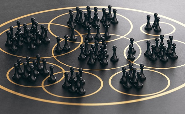 Tipos de Segmentação de Mercado. Fonte: Envato