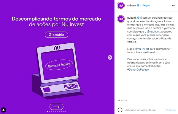Autoridade como gatilho da Nubank